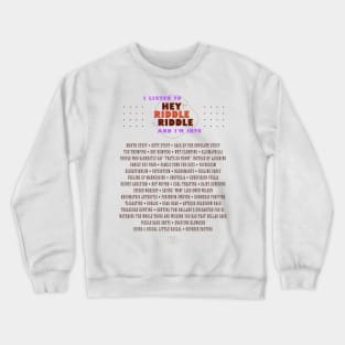 Season 2 Demographic List Light Crewneck Sweatshirt